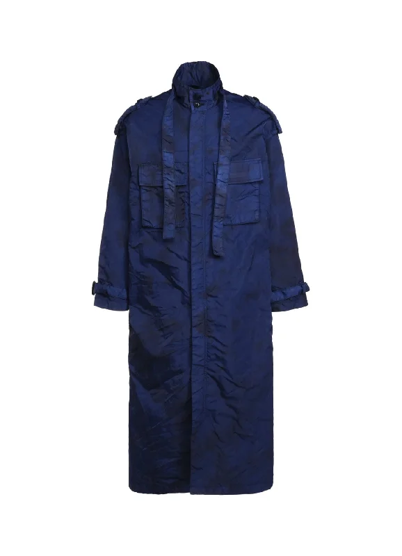 Early Access SPECK DYED NYLON CROSS MILITARY DRESS SHIRT