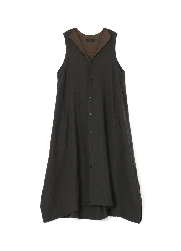 Price Drop WOOL SLEEVELESS SHIRT DRESS