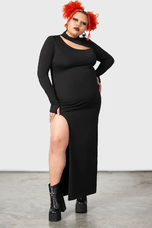 Huge Discounts Astaroth Long Sleeve Dress [PLUS]
