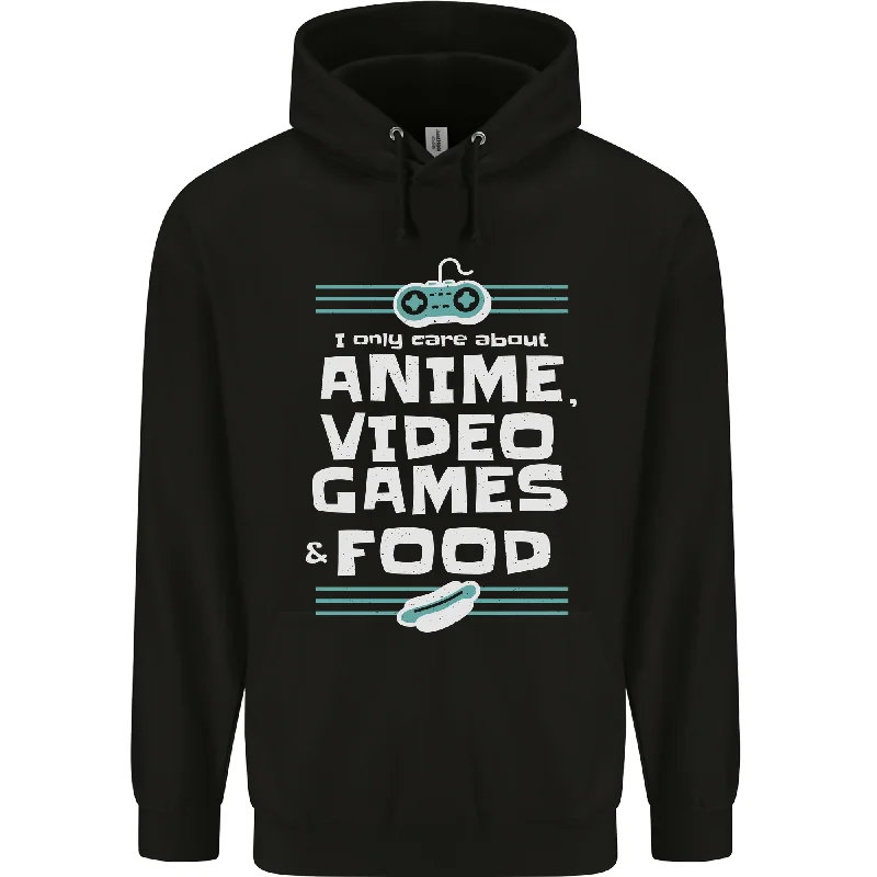 Extra Savings Anime Video Games & Food Funny Mens 80% Cotton Hoodie
