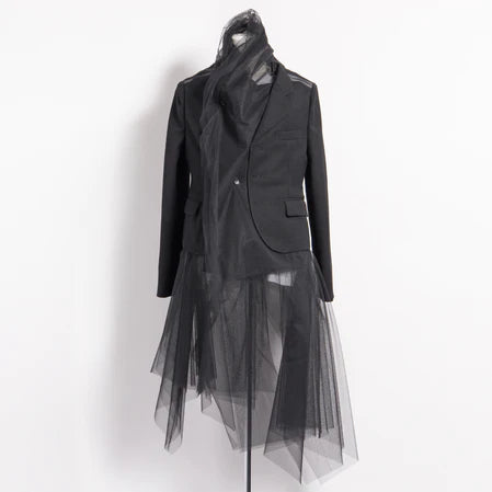 Unbeatable Prices Black Comme des Garçons Tulle Jacket (Black)