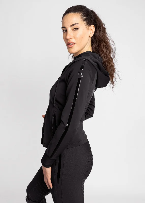 Early Access Reflection Zip Hoodie (Black)