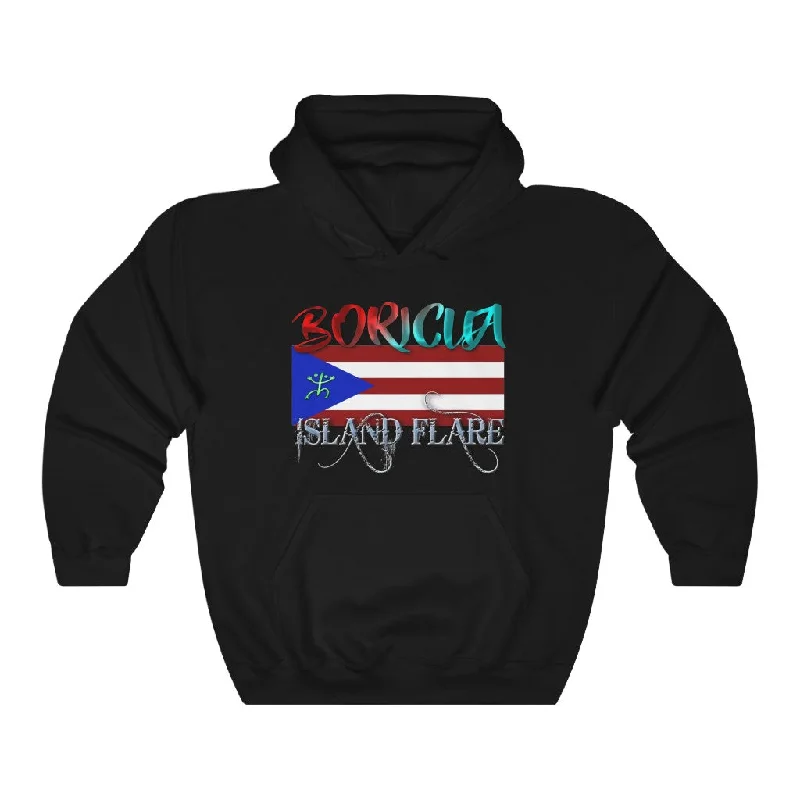 Bargain Prices Boricua Island Flare - Unisex Hoodie