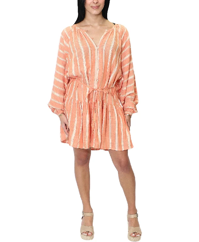 Today’s Deal Striped Dress Swim Cover-Up