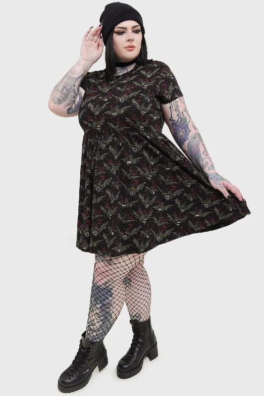 The Best Prices Gremlins After Midnight Skater Dress [PLUS]