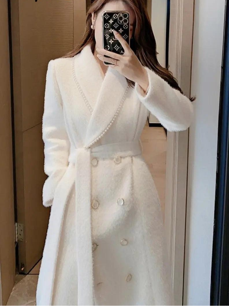 Weekend Deal Chic Women's Woolen Wrap Coat