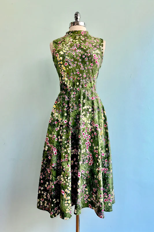 Online Exclusive Dahlia Dress in Meadow by Nooworks