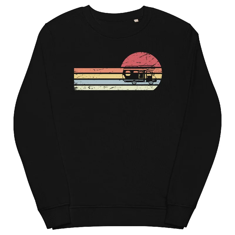 Epic Deals Sonne und Retro Linies - Camping Van - Unisex Premium Organic Sweatshirt