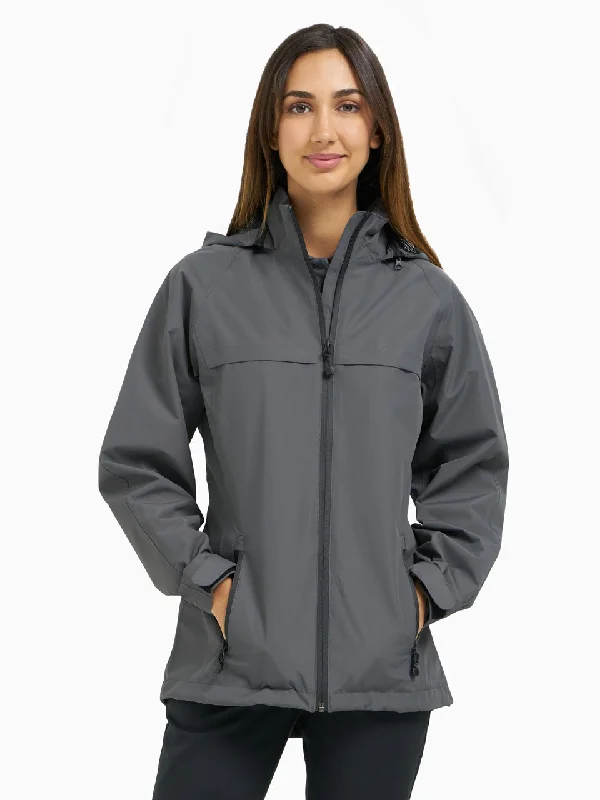 Mega Sale Ladies' Lightweight Waterproof Jacket - Magnet