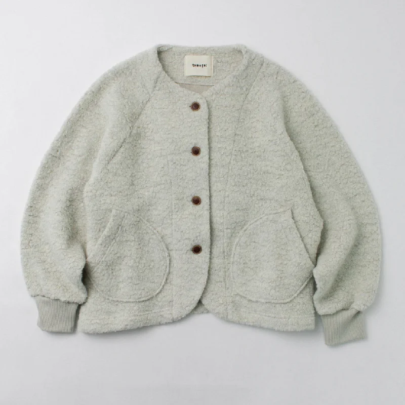 Steals and Deals TUMUGU（ツムグ） ウールコットンパイルダブルフェイス ジャケット