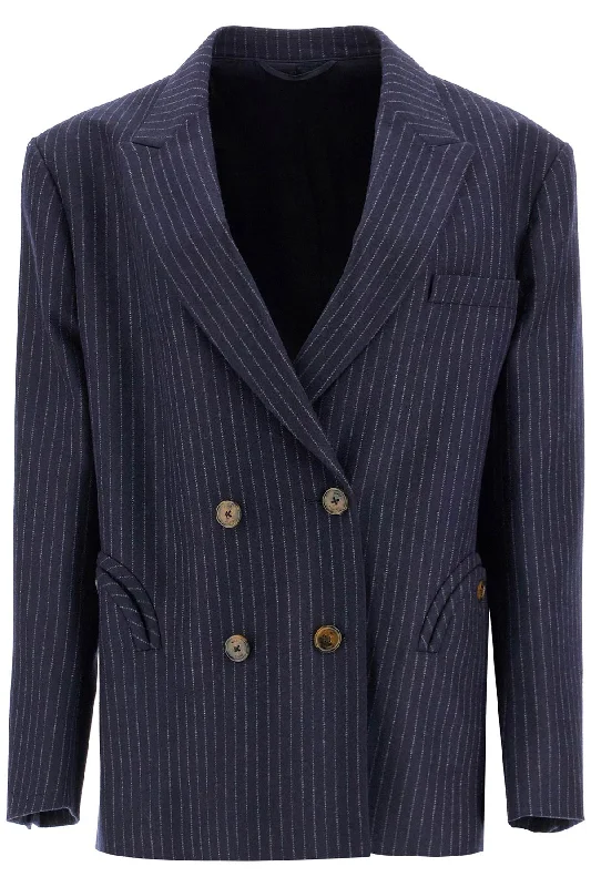 Shop and Save 'striped Lady Maud Night  - Blue