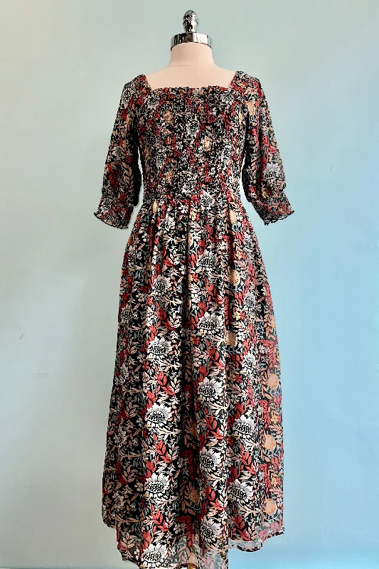 Unbeatable Prices The Pepper Midi Dress in Rustic Harvest