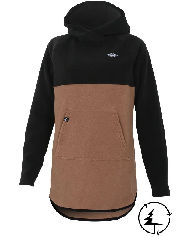 Lowest Prices Hoodie Campfire en Laine Polaire Polartec®  | Noir/Cappuccino