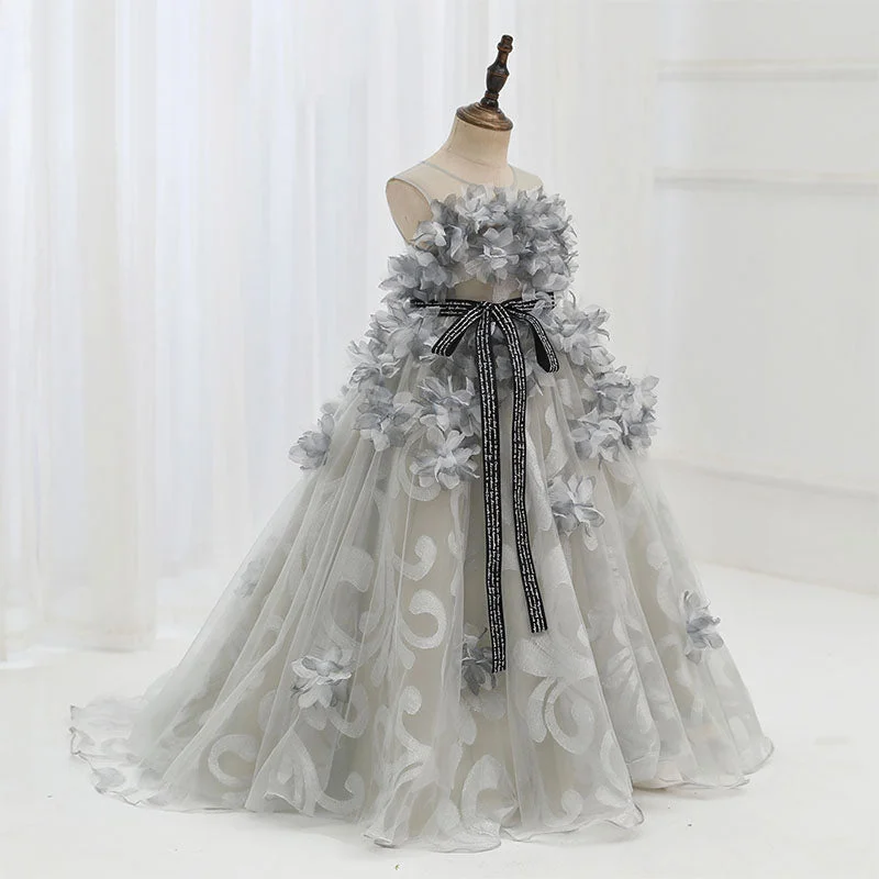 Discount Extravaganza Girl Communion Luxury Party Dress Baby Girl  Multi-Petal Fluffy Formal Pageant Princess Dress