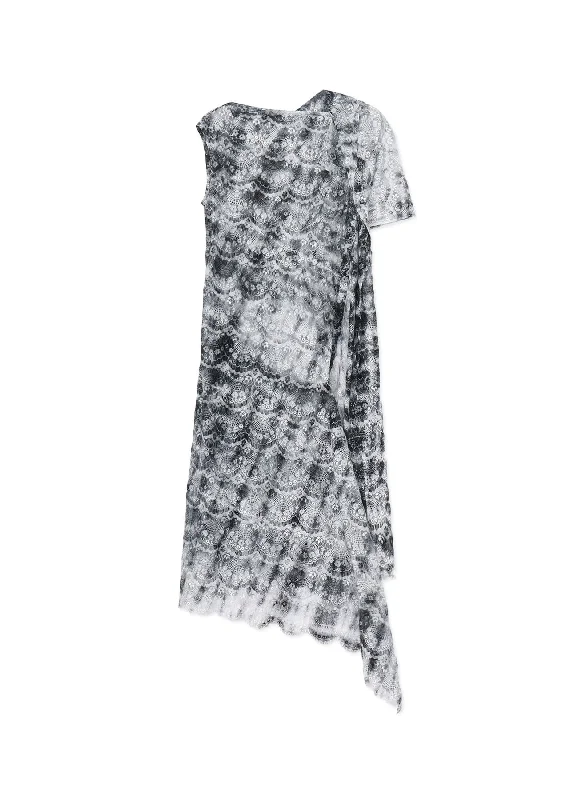 Sneak Peek Sale TIE DYE LACE WRAPPED SKIRT DRESS