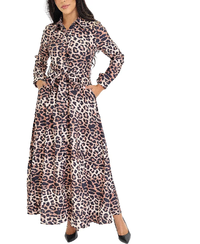 Price Cut Animal Print Maxi Dress
