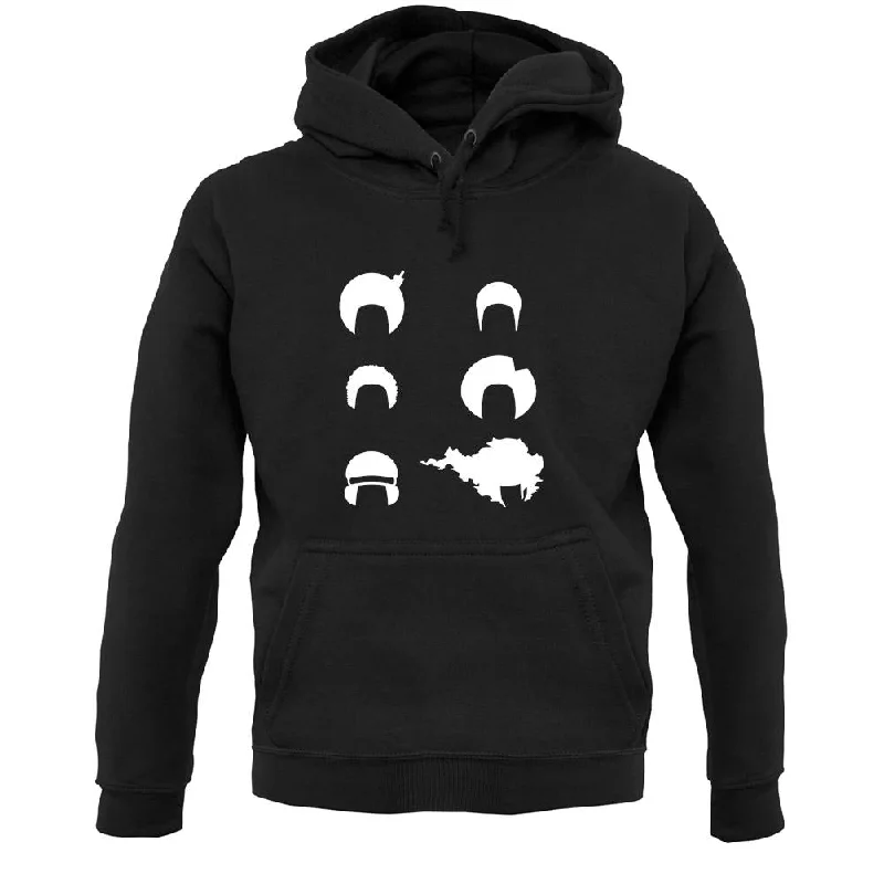 Sneak Peek Sale Afro Funky Hair Styles Unisex Hoodie