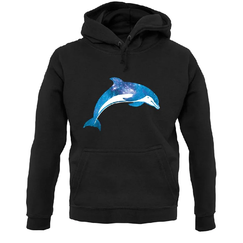 Deal of the Day Space Animals - Dolphin Unisex Hoodie