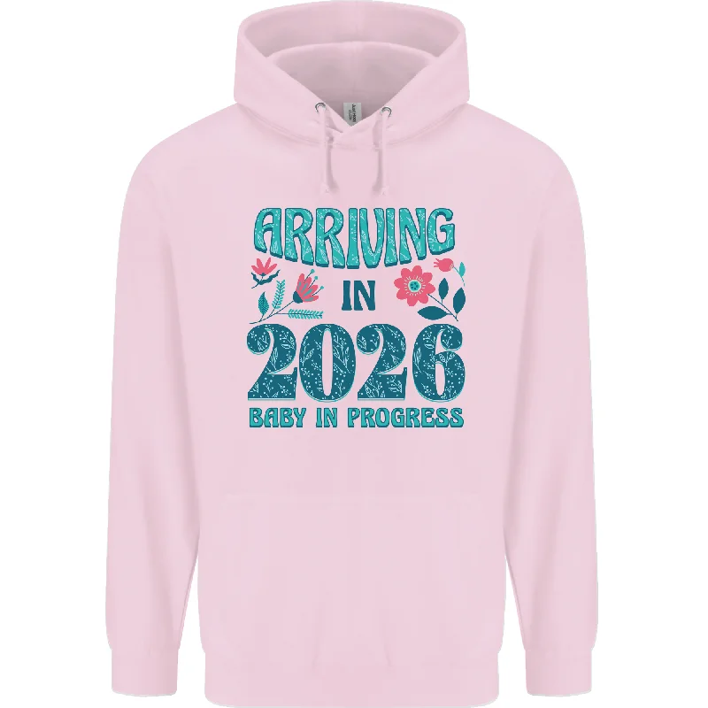 Bonus Savings Arriving 2026 New Baby Pregnancy Pregnant Mens 80% Cotton Hoodie