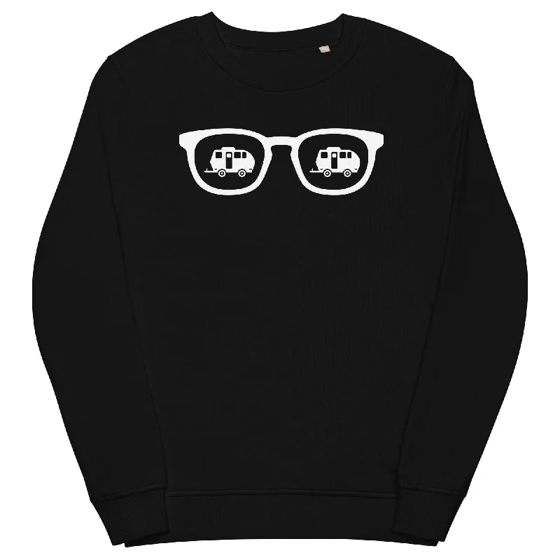 Steals and Deals Sonnenbrille und Camping 2 - Unisex Premium Organic Sweatshirt
