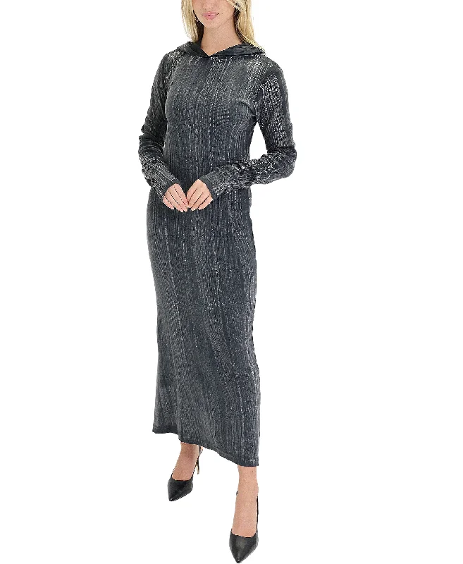 Great Deals Hooded Midi Dress