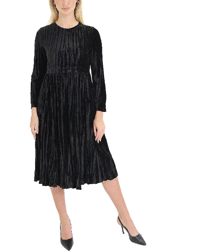 Discount Deals Velvet Midi Dress