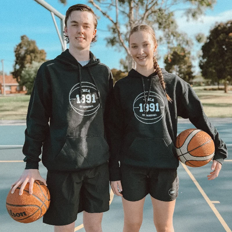 Exclusive Savings Unisex 1891 Basketball Hoodie - Black