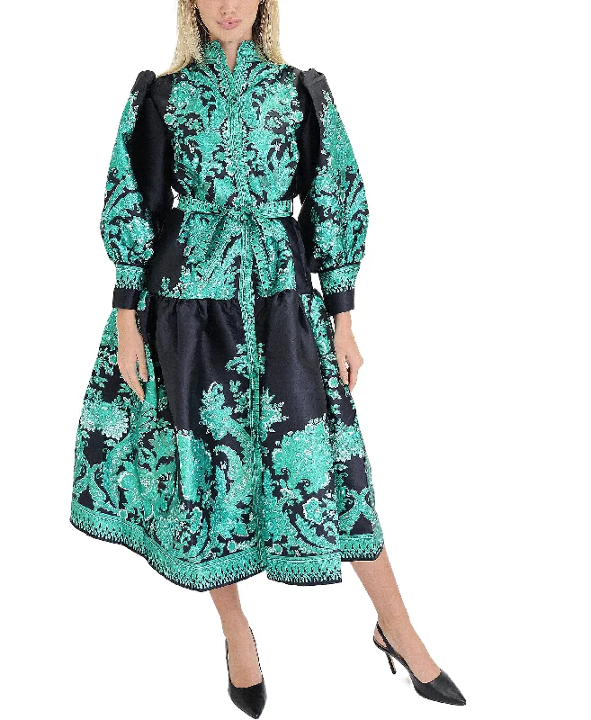 Extra Savings Paisley Print Dress