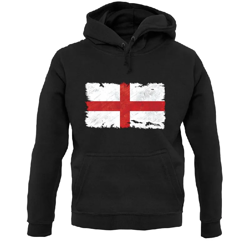 Exclusive Savings England Grunge Style Flag Unisex Hoodie