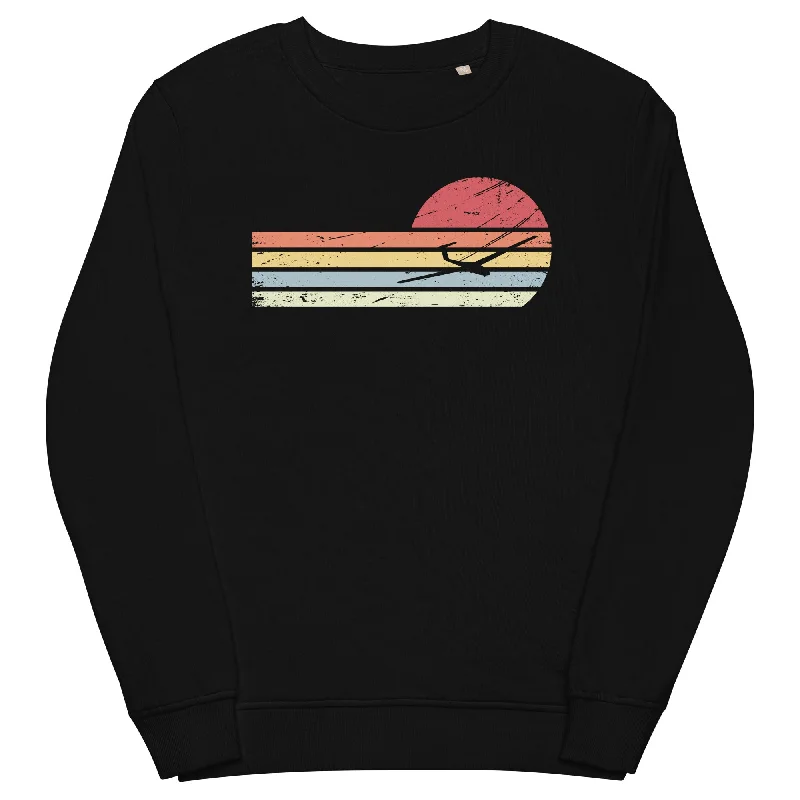 Midnight Sale Sonne und Retro Linies - Segelflugzeug - Unisex Premium Organic Sweatshirt Midnight Sale Sonne und Retro Linies - Segelflugzeug - Unisex Premium Organic Sweatshirt