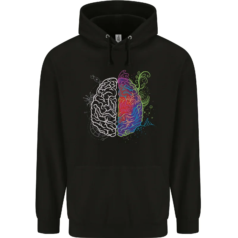 Quick Sale Artistic Technical Brain Artist Engineer Mens 80% Cotton Hoodie