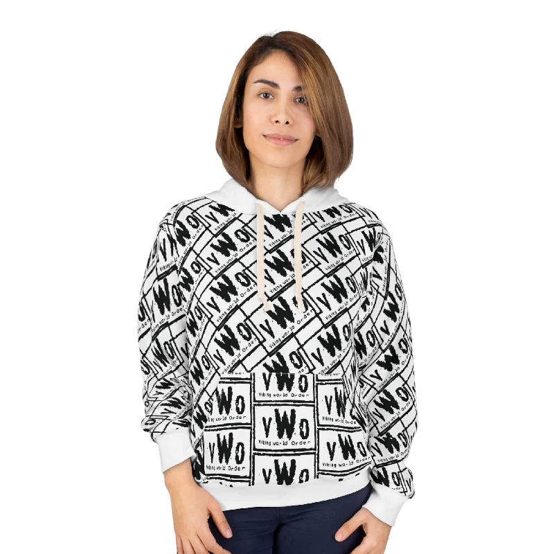 Early Access Unisex Pullover Hoodie - White/Black - VWO (Framed)