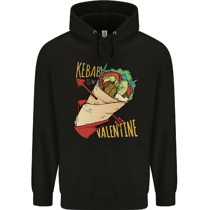 Buy More, Save More Anti Valentines Day Singles Day Kebab Mens 80% Cotton Hoodie