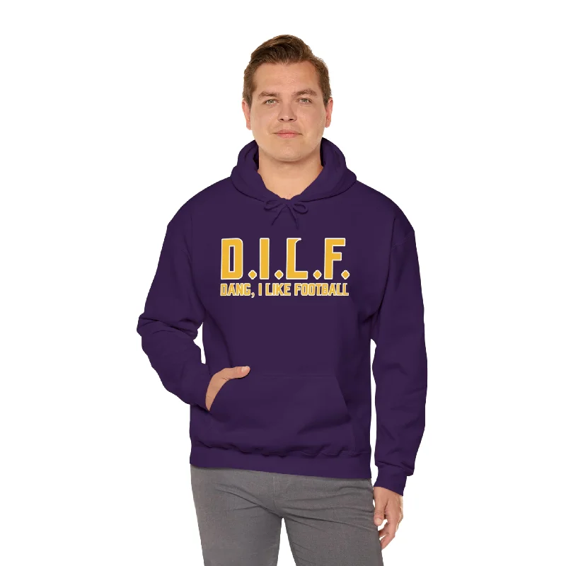 Hurry In Unisex Heavy Blend™ Hoodie - D.I.L.F.