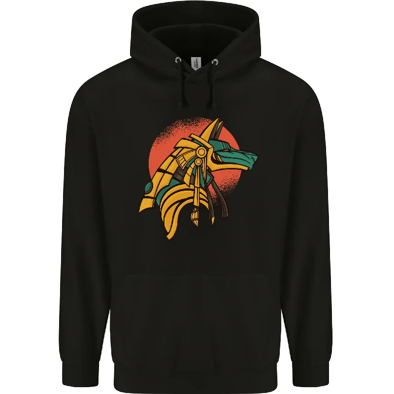 Unbeatable Prices Anubis Ancient Egypt Egyptian God Mythology Mens 80% Cotton Hoodie