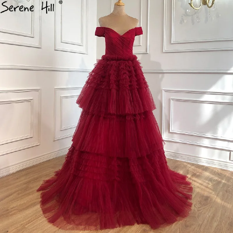 Grand Opening Sale Serene Hill Pink A-Line Sexy Evening Dresses Gowns 2024 Sweetheart Tiered Simple For Women Party LA70725 Grand Opening Sale Serene Hill Pink A-Line Sexy Evening Dresses Gowns 2024 Sweetheart Tiered Simple For Women Party LA70725