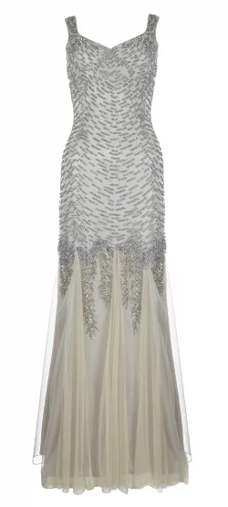 Time-Limited Offer Serafina Beaded Gown