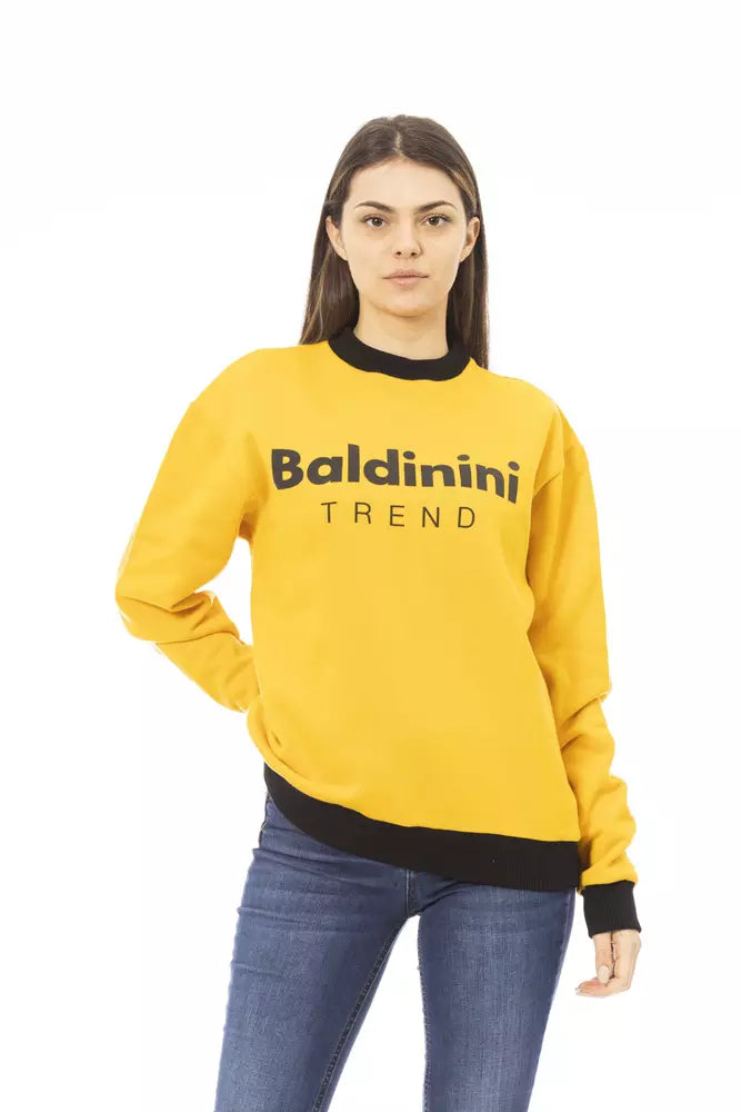 Special Offer Yellow Cotton Women Sweater
