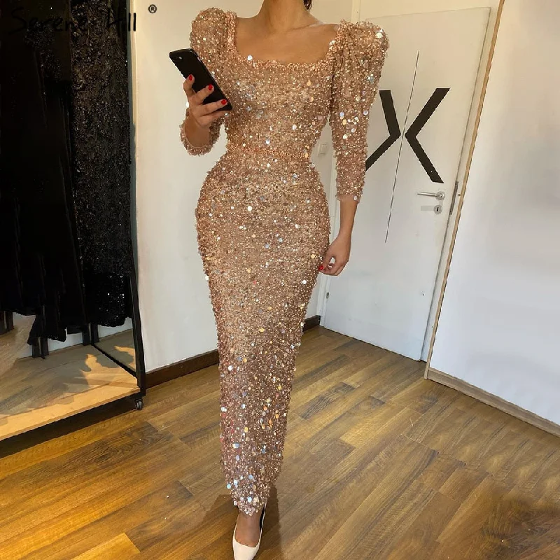 Discount Deals Serene Hill Muslim Gold Luxury Evening Dresses Gowns 2024 Mermaid Sparkle Elegant Formal Dress LA71030 Discount Deals Serene Hill Muslim Gold Luxury Evening Dresses Gowns 2024 Mermaid Sparkle Elegant Formal Dress LA71030