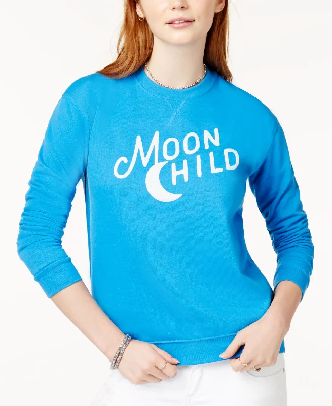 Unmissable Offer Kid Dangerous Cotton Moon Child Graphic Sweatshirt