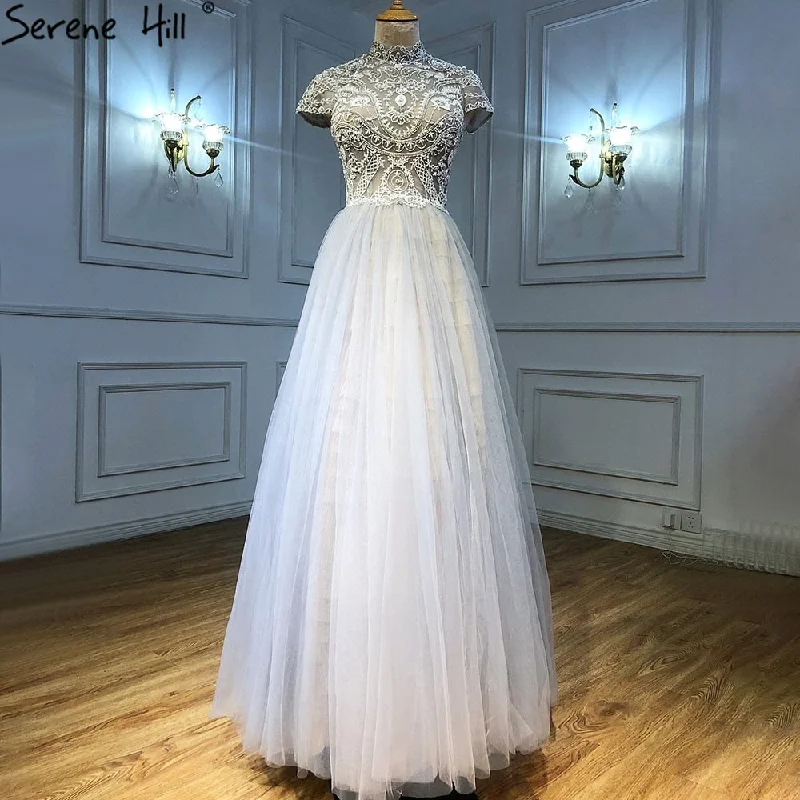 Early Access Serene Hill Grey Nude A-Line Evening Dresses Gowns 2024 Crystal Beaded Sexy For Women Wedding Party LA71159 Early Access Serene Hill Grey Nude A-Line Evening Dresses Gowns 2024 Crystal Beaded Sexy For Women Wedding Party LA71159