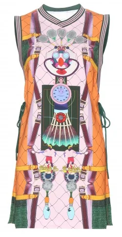 Exclusive Offers Graphic Technicolour Dress
