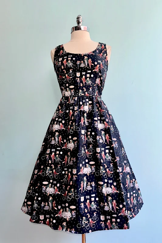 Special Savings Dinner Party Fit & Flare Dress by Retrolicious