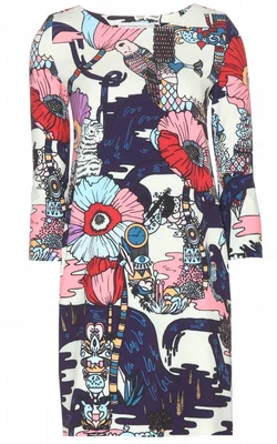 Deal Explosion Margo Printed Dress