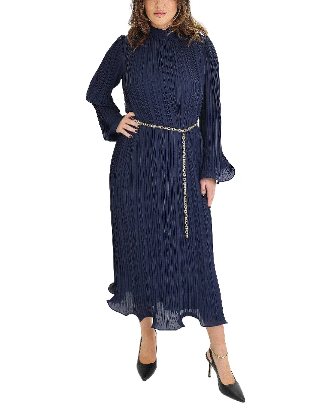 Price Break Pleated Maxi Dress