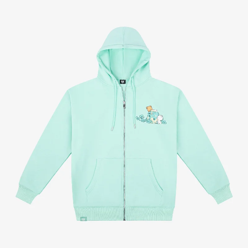Customer Appreciation Sale Clover Snapshot Hoodie - Green