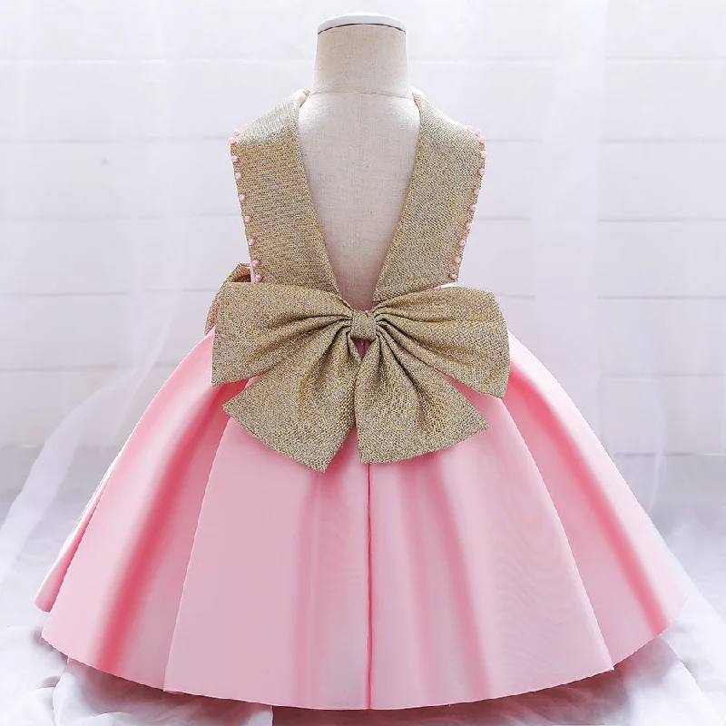 Today’s Deal Baby Girl Birthday Party Dresses Toddler Bow-knot Noble Dress Little Girls Princess Dresses Today’s Deal Baby Girl Birthday Party Dresses Toddler Bow-knot Noble Dress Little Girls Princess Dresses