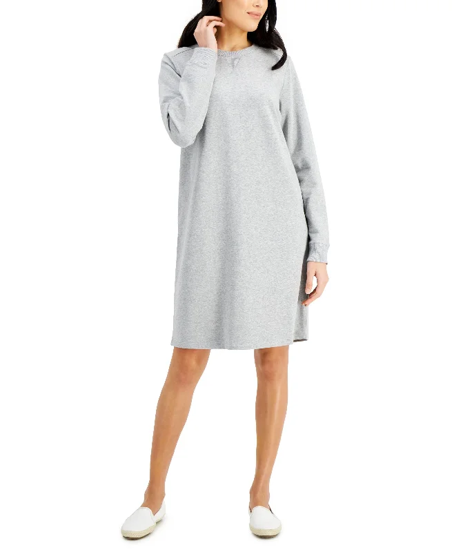Quick Sale Karen Scott Petite Sweatshirt Dress