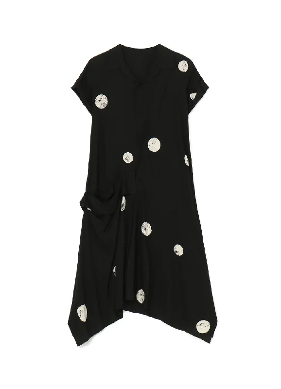 Exclusive Offers DISCHARGING DOT DRESSES