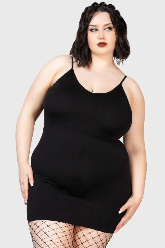 Closeout Sultrate Slip Dress [PLUS]